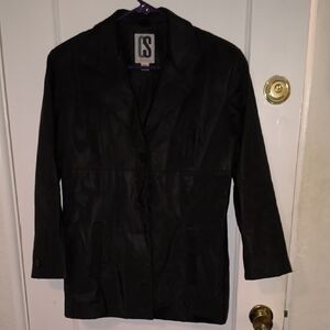 CS Signature | Black Utility Jacket (31 Inches Length)